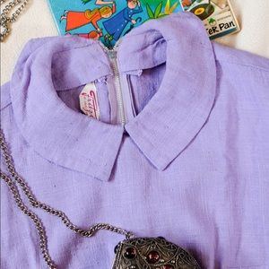 SALE purple Peter Pan tank